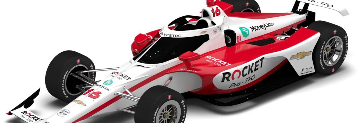 Paretta Autosport revela layout do carro e patrocínio para a Indy 500