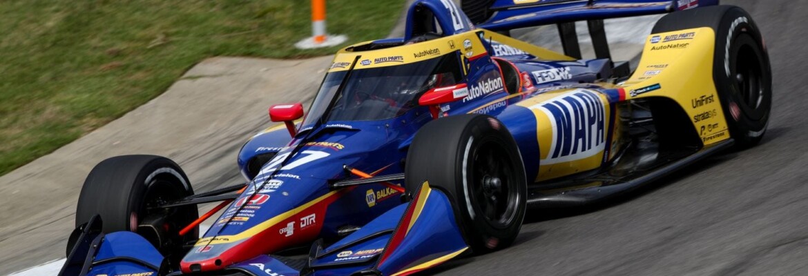 Rossi aparece no final e lidera segundo treino no Alabama