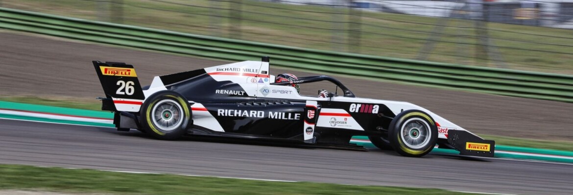 Saucy vence segunda corrida da Fórmula Regional em Ímola