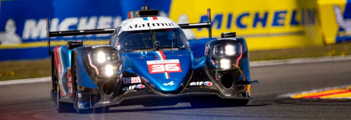 Alpine larga da segunda fila das 6 Horas de Spa-Francorchamps