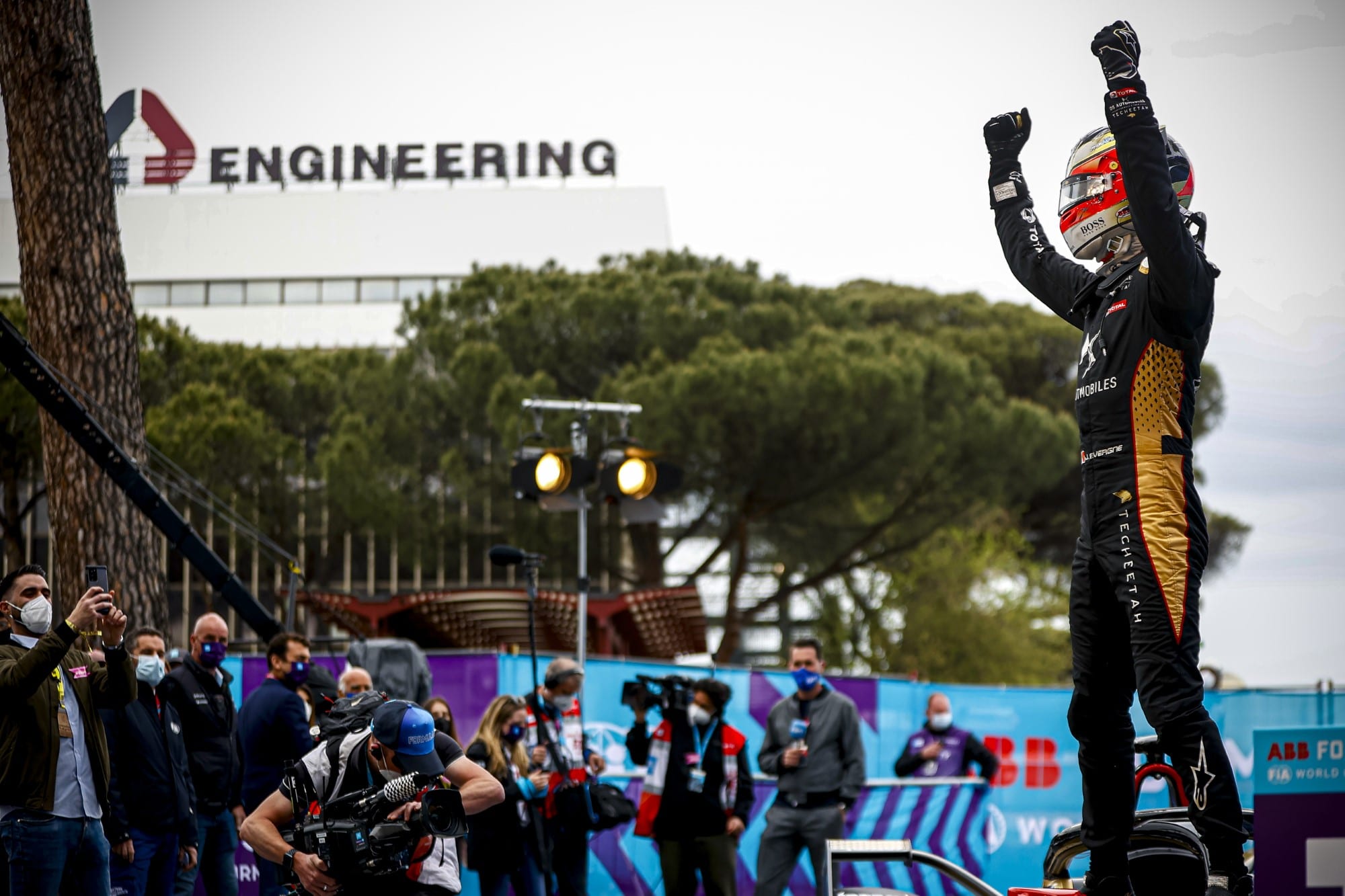 Galeria: veja as imagens deste sábado da Fórmula E em Roma Jean-Eric Vergne (Techeetah) ePrix de Roma - Fórmula E 2021