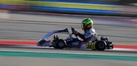 WSK: Miguel Costa é destaque na chuva em Lonato e segue entre os primeiros da OK Junior