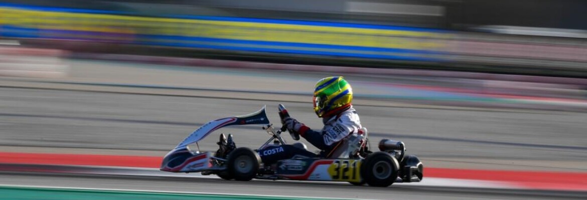 WSK: Miguel Costa é destaque na chuva em Lonato e segue entre os primeiros da OK Junior