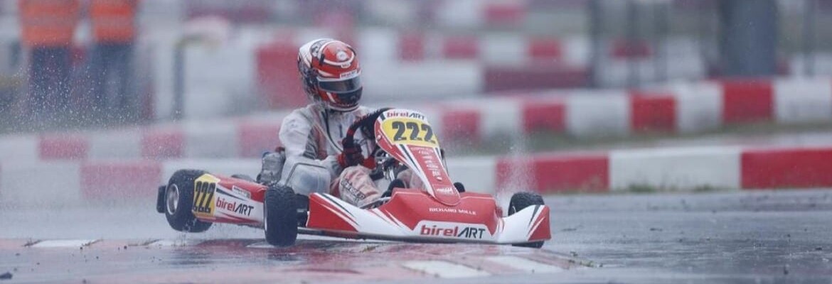 Kart: Matheus Morgatto conquista top-10 em Pré-Final do WSK Super Master Series em Lonato