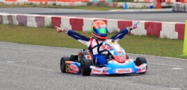 Enzo Vidmontiene vence na abertura da ROK Cup Florida em Orlando com a Team Benik