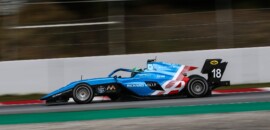 Após 180 voltas, Collet encerra testes da pré-temporada da F3 satisfeito com performance do carro