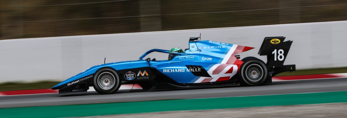 Após 180 voltas, Collet encerra testes da pré-temporada da F3 satisfeito com performance do carro