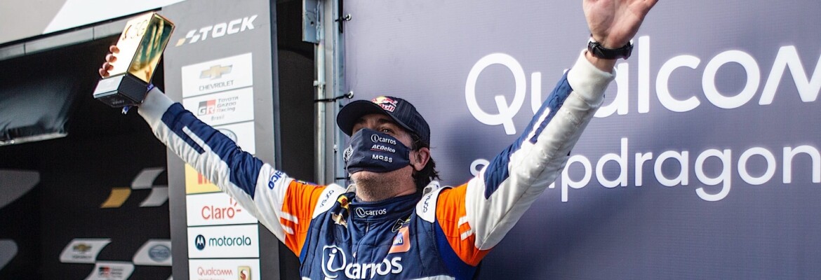 Bueno faz valer experiência na Stock Car e se coloca na briga com Eurofarma em Goiânia