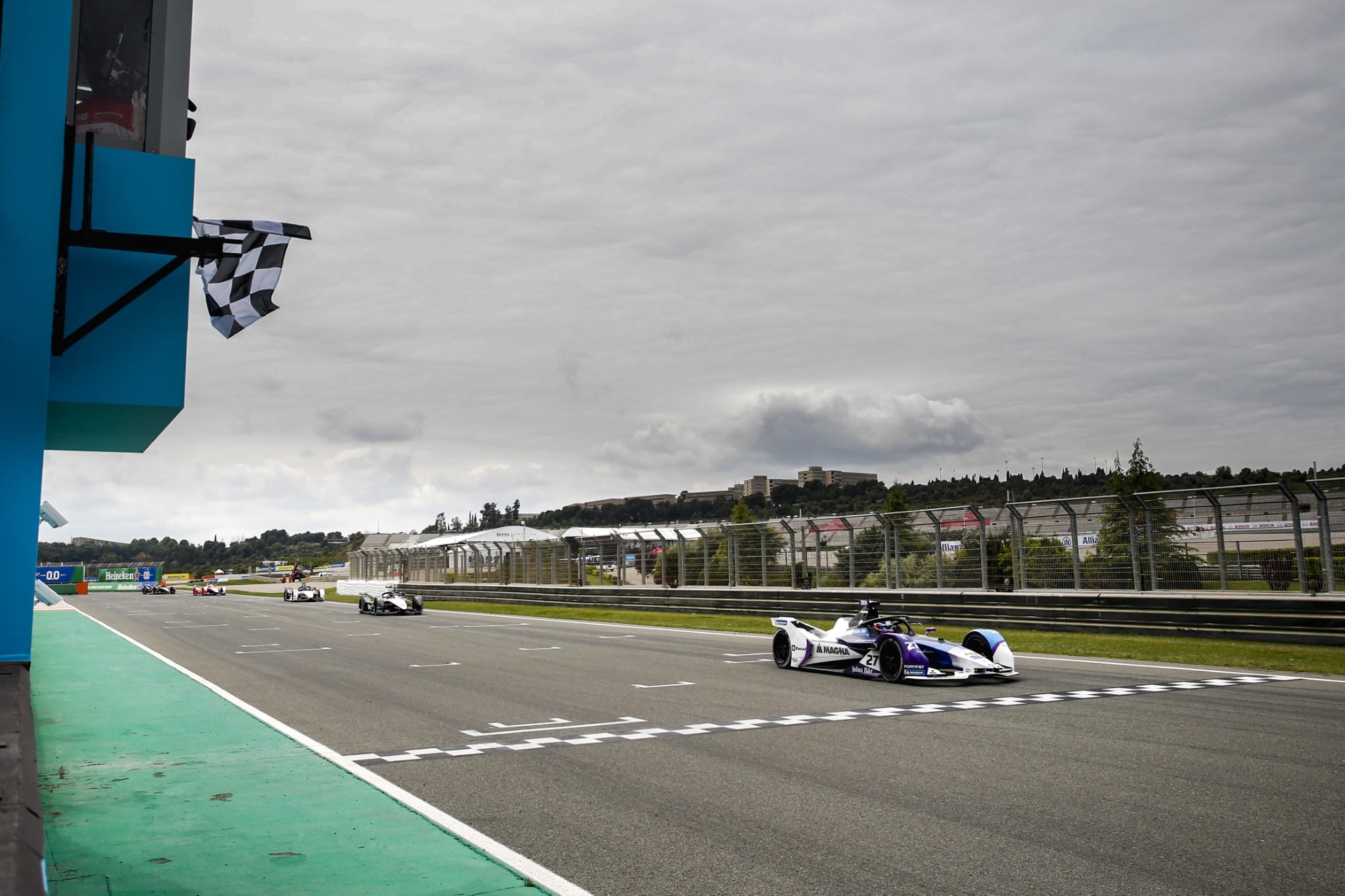 Galeria: veja as imagens da Corrida 2 da Fórmula E em Valência Jake Dennis (BMW I Andretti Motorsport) ePrix de Valência 2 - Fórmula E 2021
