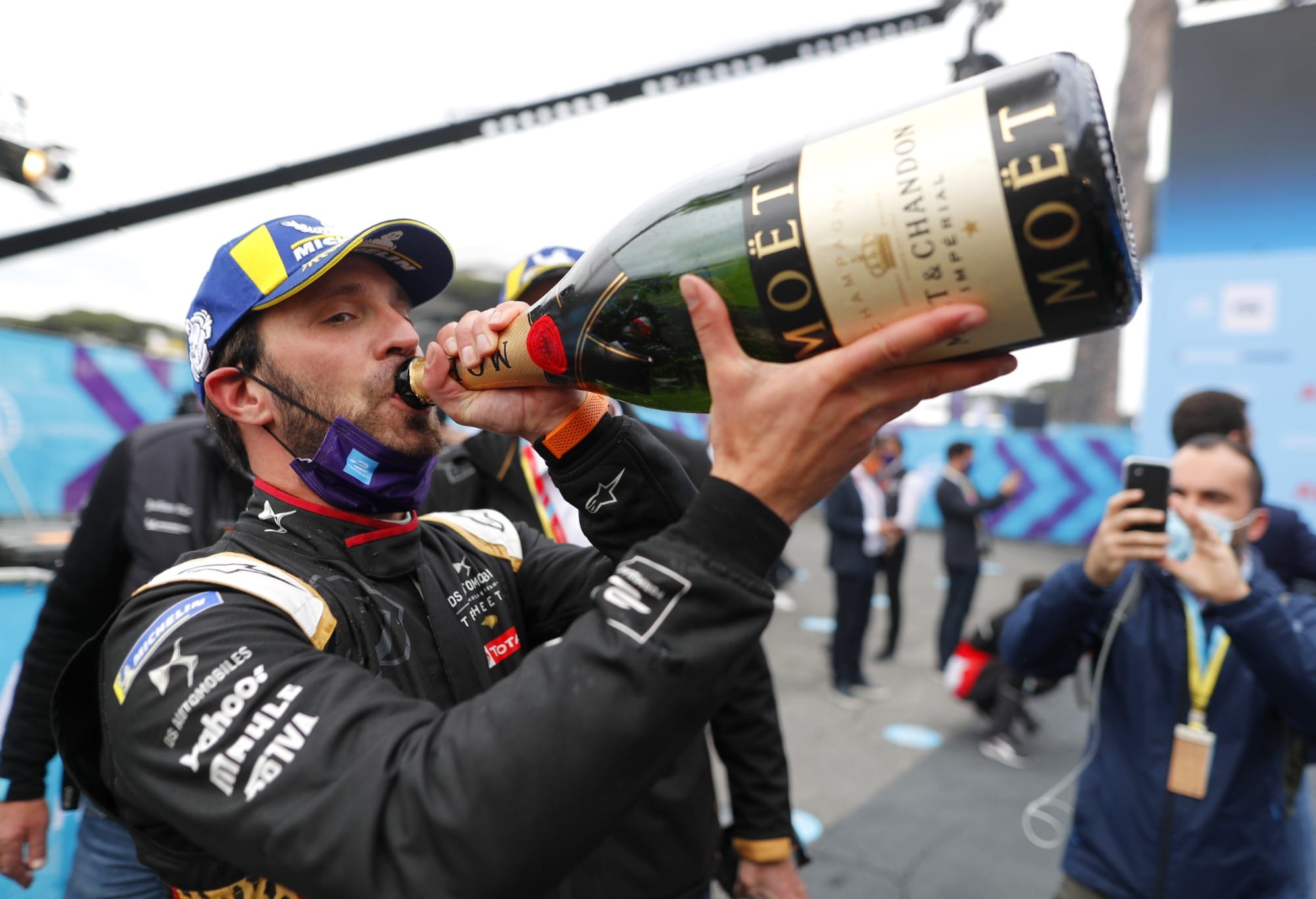 Relembre ex-pilotos da F1 que estão, ou passaram, pelo grid da Fórmula E Jean-Eric Vergne (Techeetah) ePrix de Roma - Fórmula E 2021