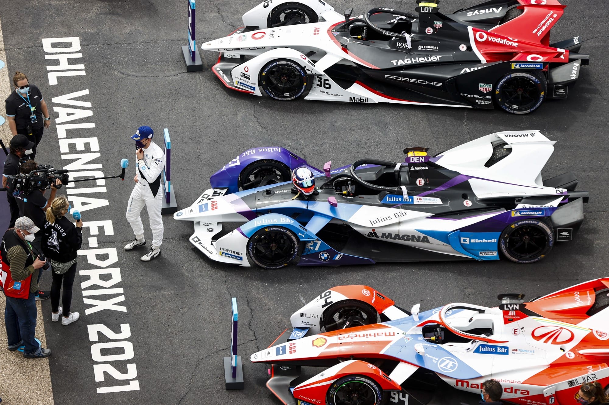 Galeria: veja as imagens da Corrida 2 da Fórmula E em Valência Jake Dennis (BMW) ePrix de Valência 2 - Fórmula E 2021