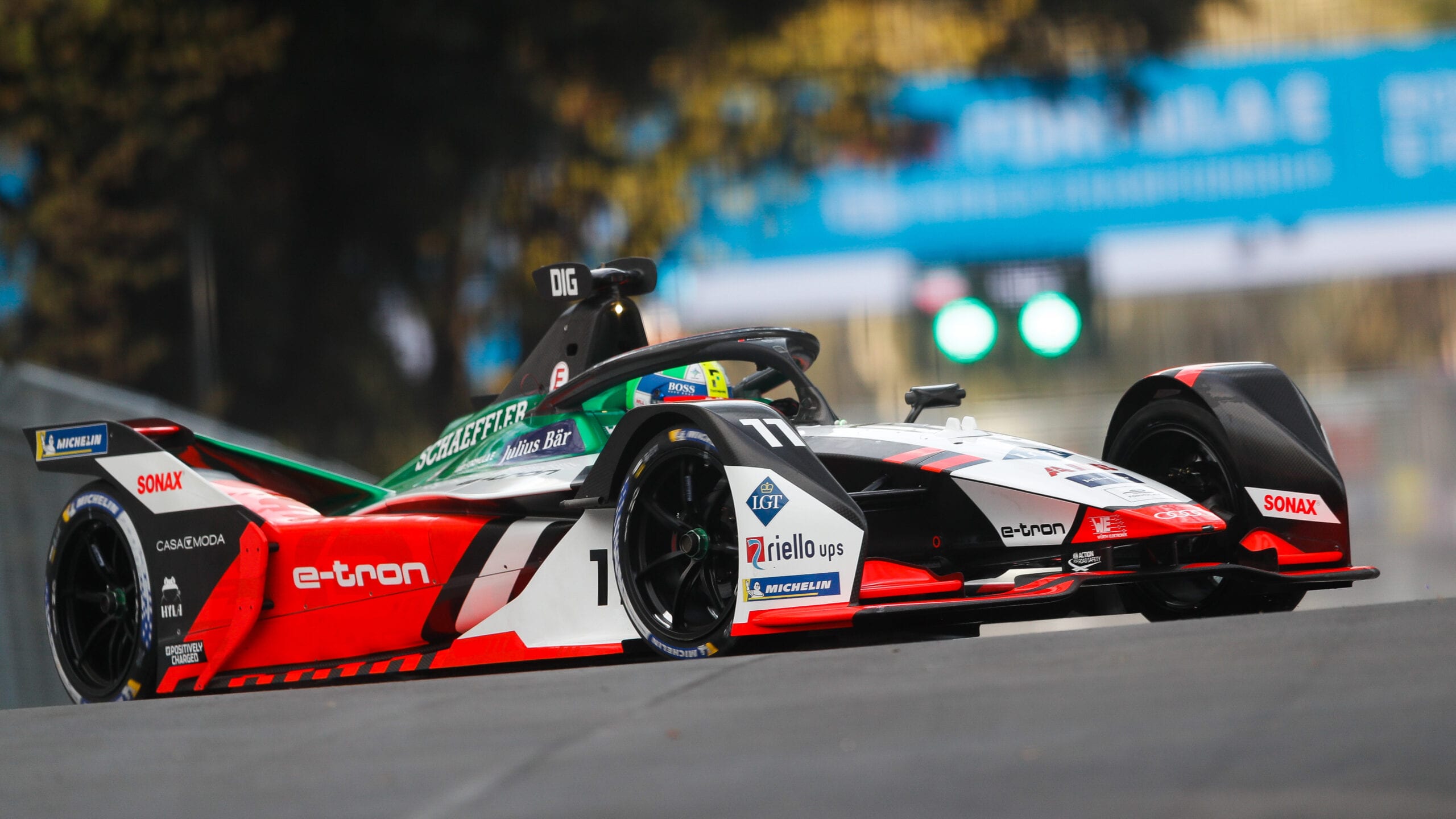 Galeria: veja as imagens deste sábado da Fórmula E em Roma Lucas Di Grassi (Audi) ePrix de Roma - Fórmula E 2021