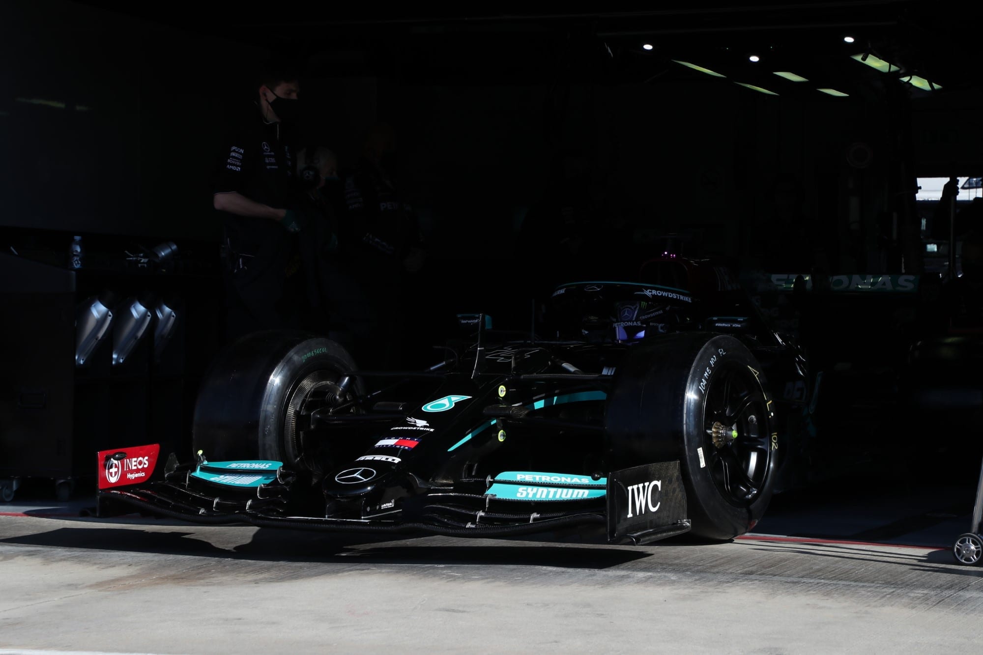 Lewis Hamilton - teste dos pneus Pirelli de 2022 - Ímola