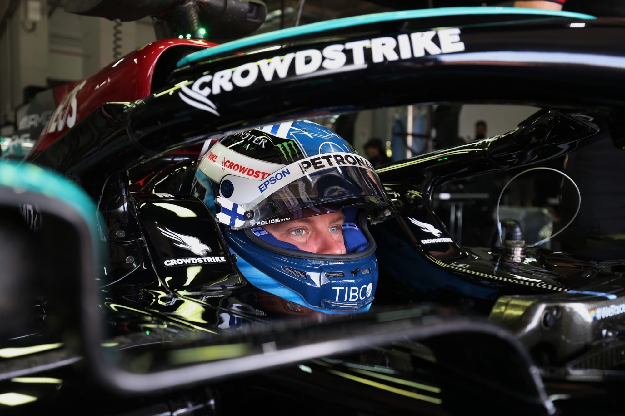 Galeria: imagens do teste de Bottas com os pneus protótipos da F1 2022 Valtteri Bottas - teste dos pneus Pirelli de 2022 - Ímola