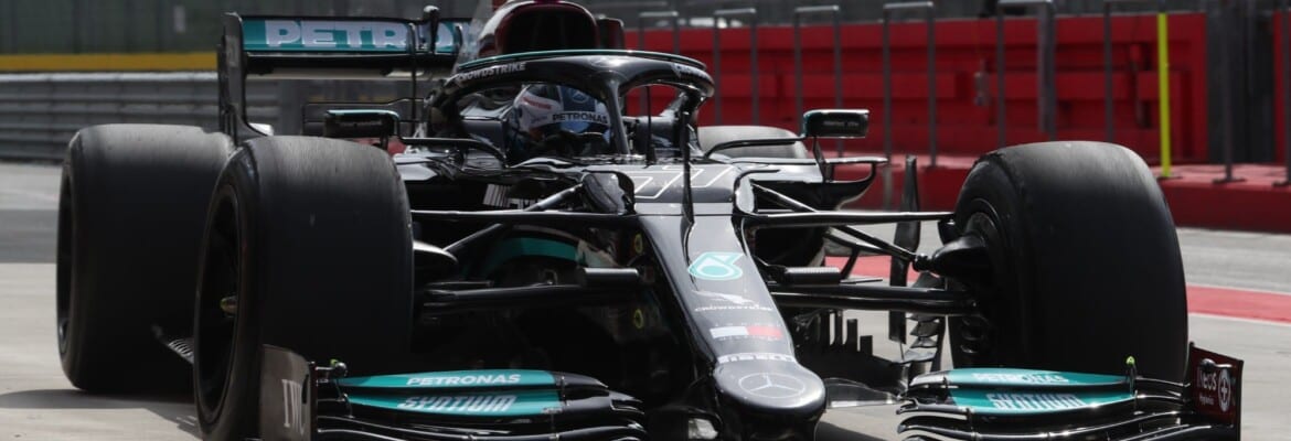 Galeria: imagens do teste de Bottas com os pneus protótipos da F1 2022