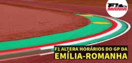 Em Dia: F1 altera horários do GP da Emília-Romanha, em Ímola