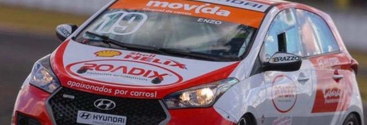 No Velocitta, Enzo Gianfratti dá início a sua temporada de estreia na Copa Shell HB20