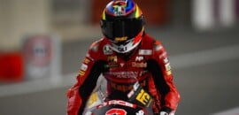 Rodrigo voa e finaliza em dia de condições mistas na ponta na Moto3 em Portugal