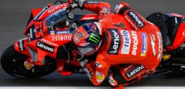 Bagnaia é o mais veloz em Portugal; Márquez encerra dia de retorno em 6º