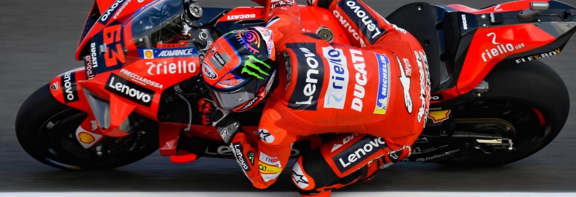 Bagnaia é o mais veloz em Portugal; Márquez encerra dia de retorno em 6º