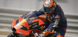 Masiá aproveita última volta da sessão e marca pole na Moto3 em Doha