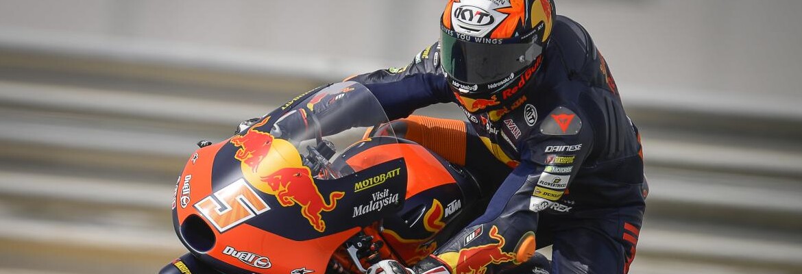 Masiá aproveita última volta da sessão e marca pole na Moto3 em Doha
