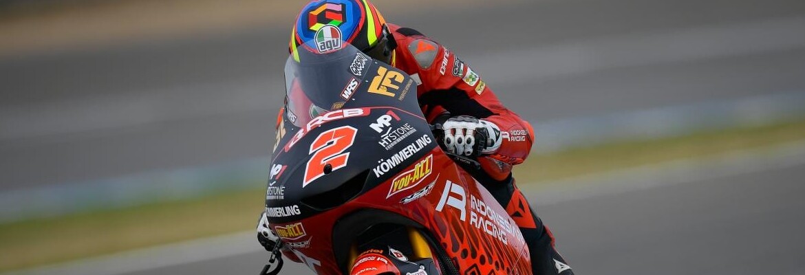 Rodrigo voa e termina primeiro dia de treinos na frente na Moto3 na Espanha