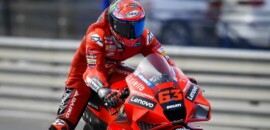 Bagnaia bate Quartararo e finaliza sexta com melhor tempo na Espanha