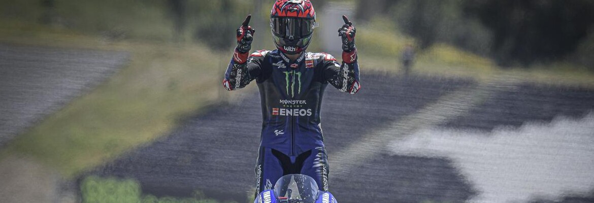Quartararo celebra liderança após vitória: “me sinto mentalmente forte”