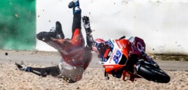 Após cirurgias, Pramac diz que Martín deverá perder também GP da França