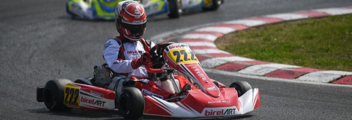 Matheus Morgatto mostra bom ritmo de prova em semana de recuperação no WSK Super Master Series