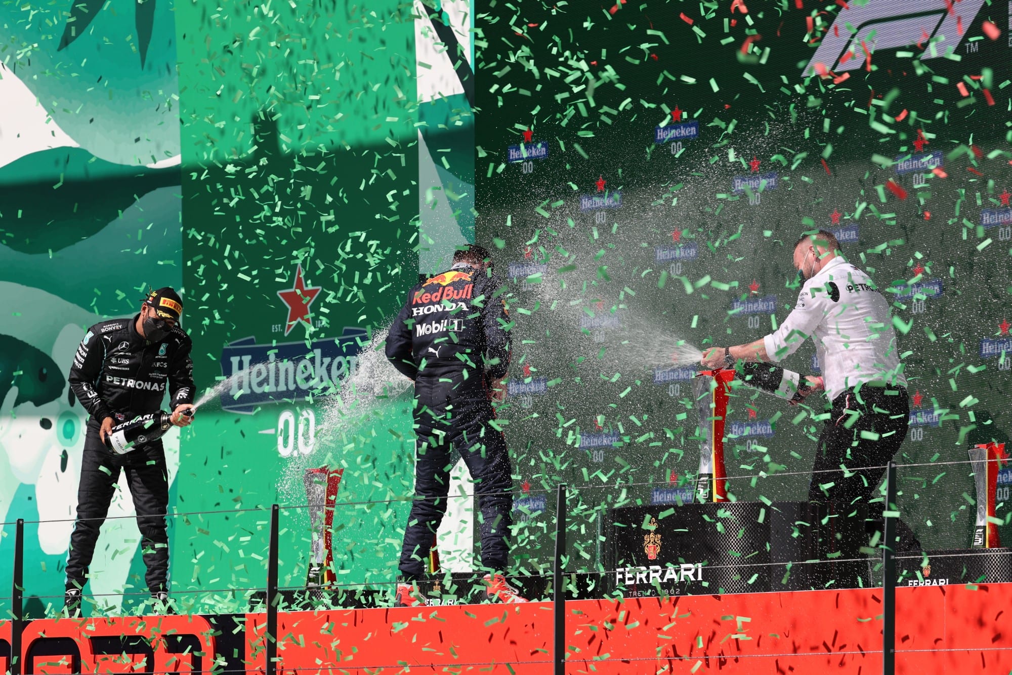 Galeria: confira as imagens do GP de Portugal de F1 Pódio - GP de Portugal F1 2021