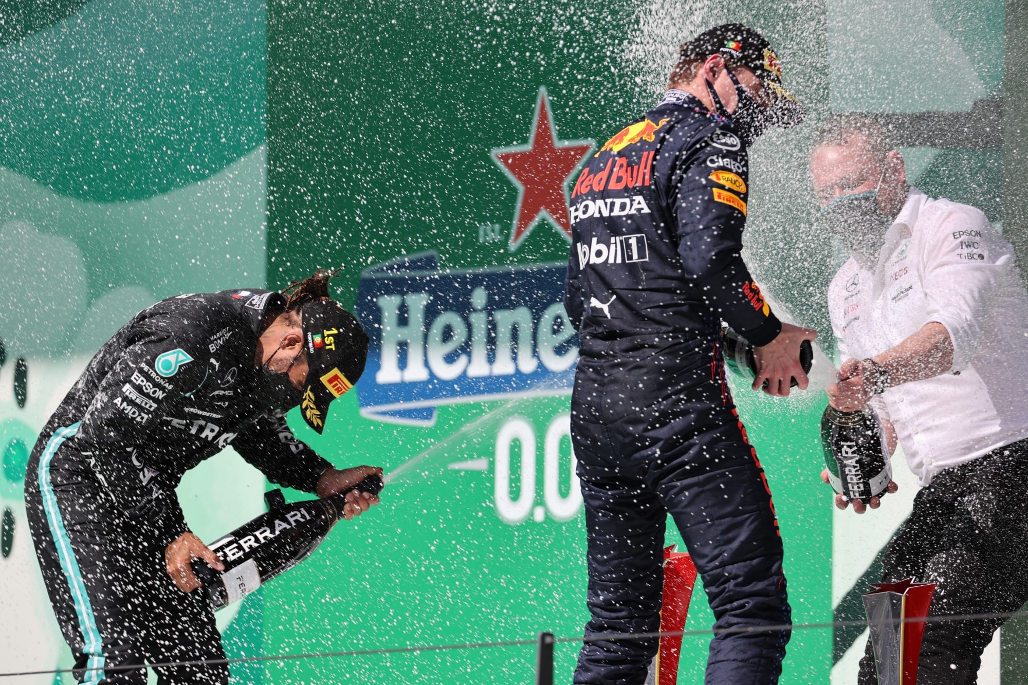 Galeria: confira as imagens do GP de Portugal de F1 Pódio - GP de Portugal F1 2021