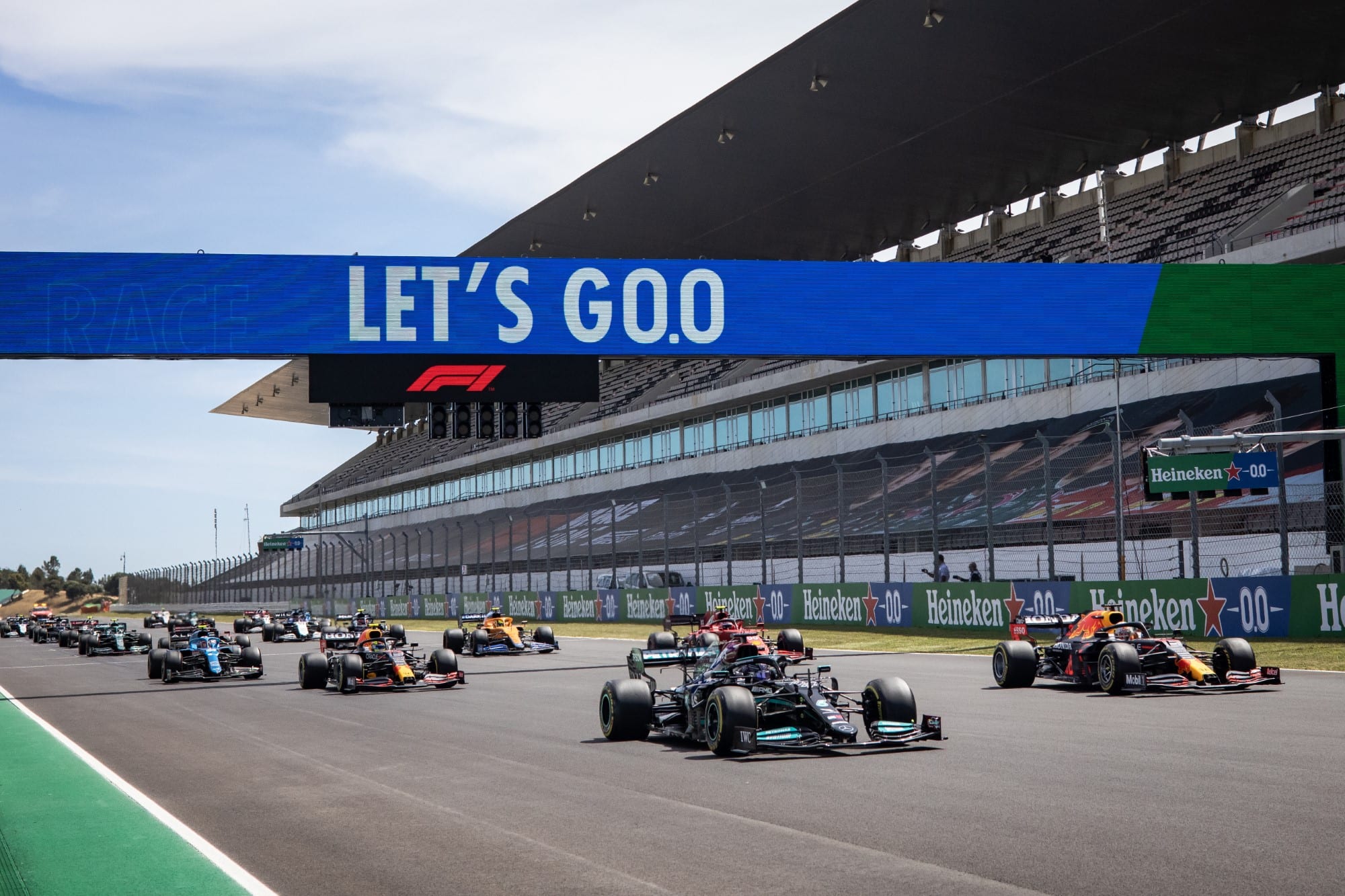 Galeria: confira as imagens do GP de Portugal de F1 Grid de Largada - GP de Portugal F1 2021