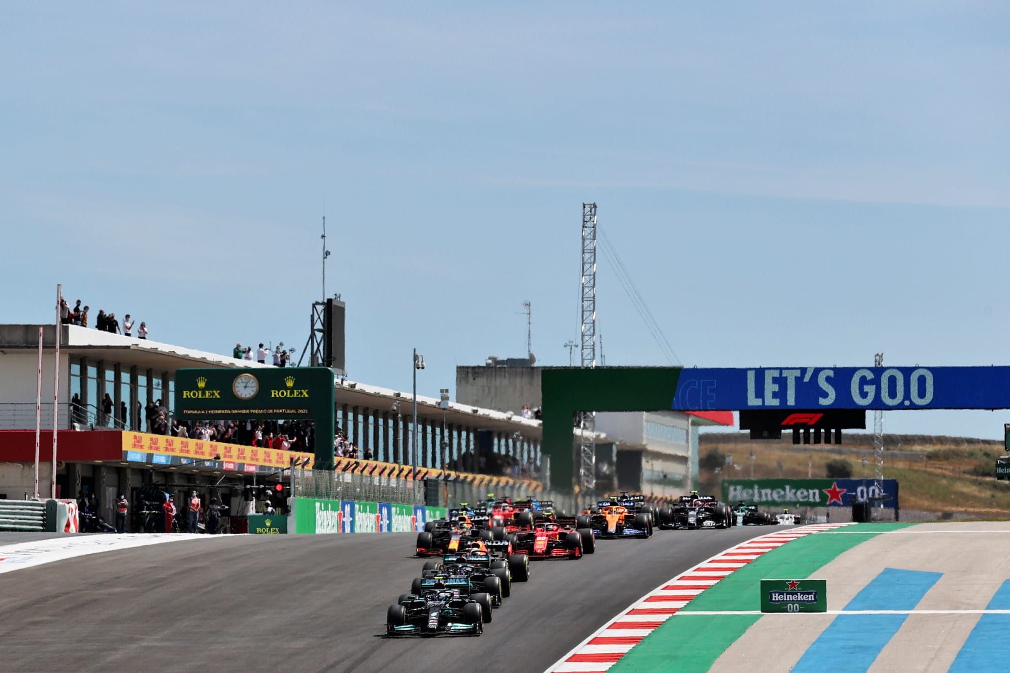 Galeria: confira as imagens do GP de Portugal de F1 Largada - GP de Portugal F1 2021