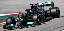Hamilton elogia Ferrari após treinos livres no GP da Espanha de F1: “Estão progredindo muito”