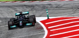 Hamilton lidera o segundo treino da F1 na Espanha