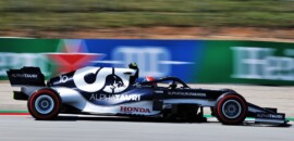 Pilotos da AlphaTauri avaliam a corrida da Espanha de F1