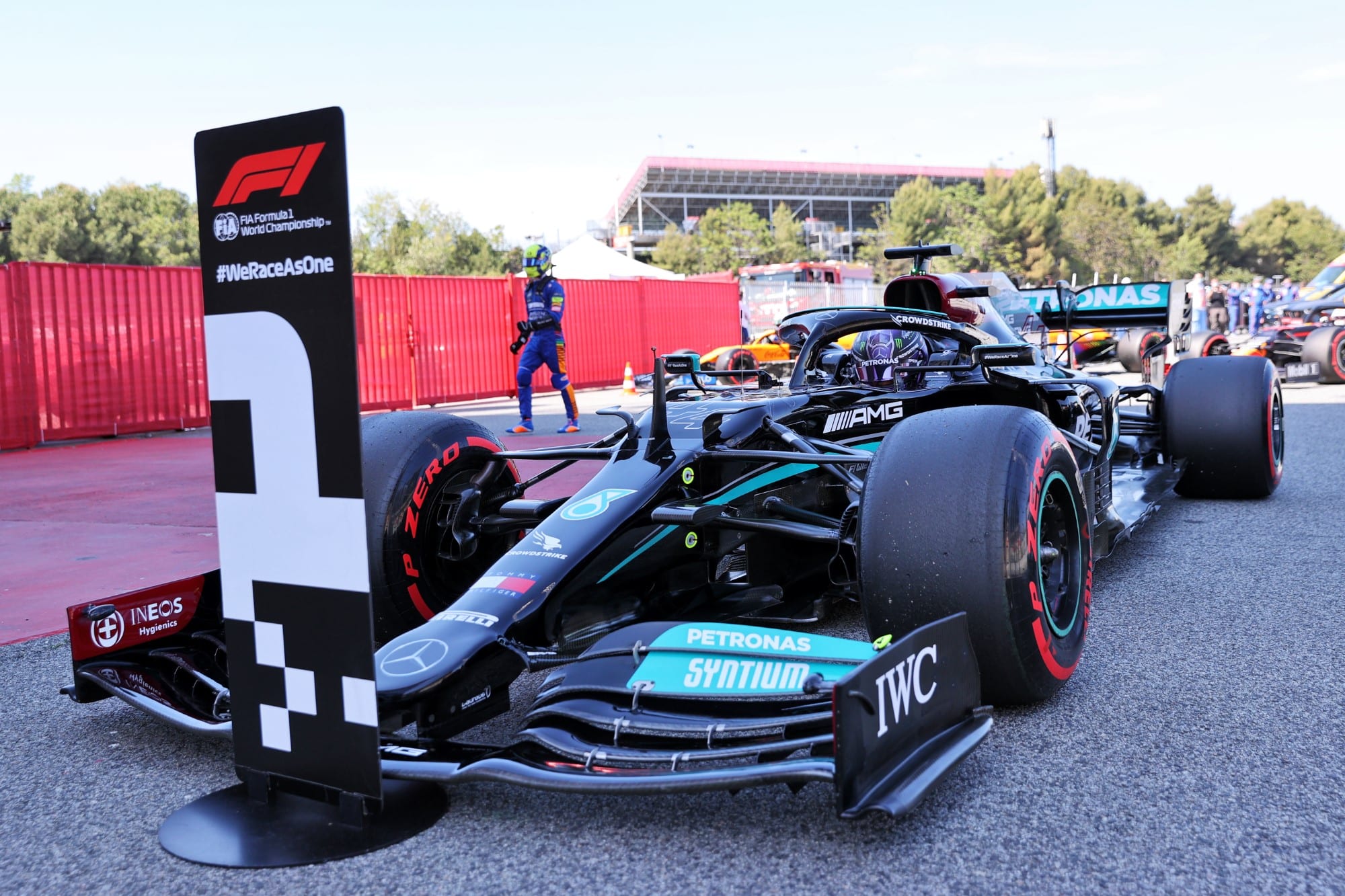 Galeria: veja as imagens da pole 100 de Hamilton na F1 Lewis Hamilton (Mercedes) GP da Espanha F1 2021