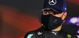 Bottas espera Mercedes próxima da Red Bull no GP do Azerbaijão de F1