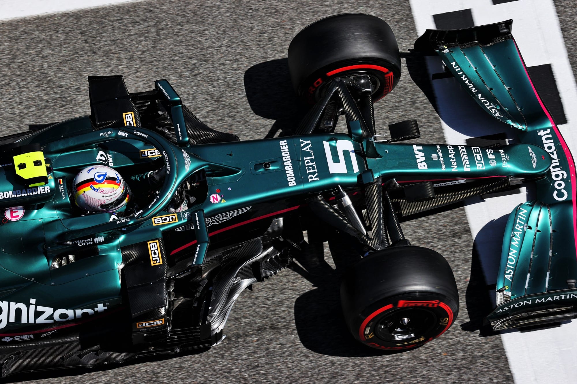 Galeria: veja as imagens da pole 100 de Hamilton na F1 Sebastian Vettel (Aston Martin) GP da Espanha F1 2021