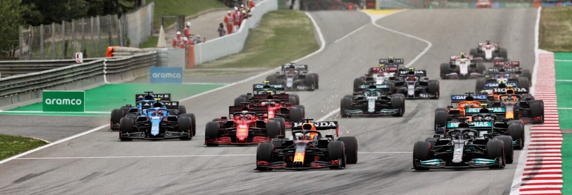 Largada - GP da Espanha F1 2021