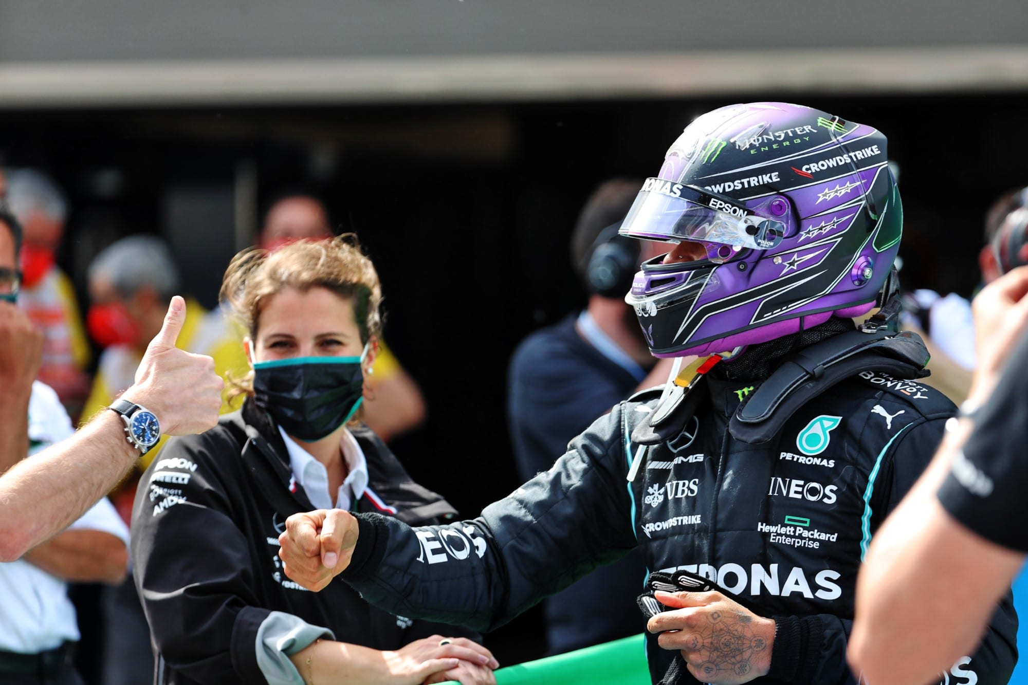 Lewis Hamilton (Mercedes) GP da Espanha F1 2021