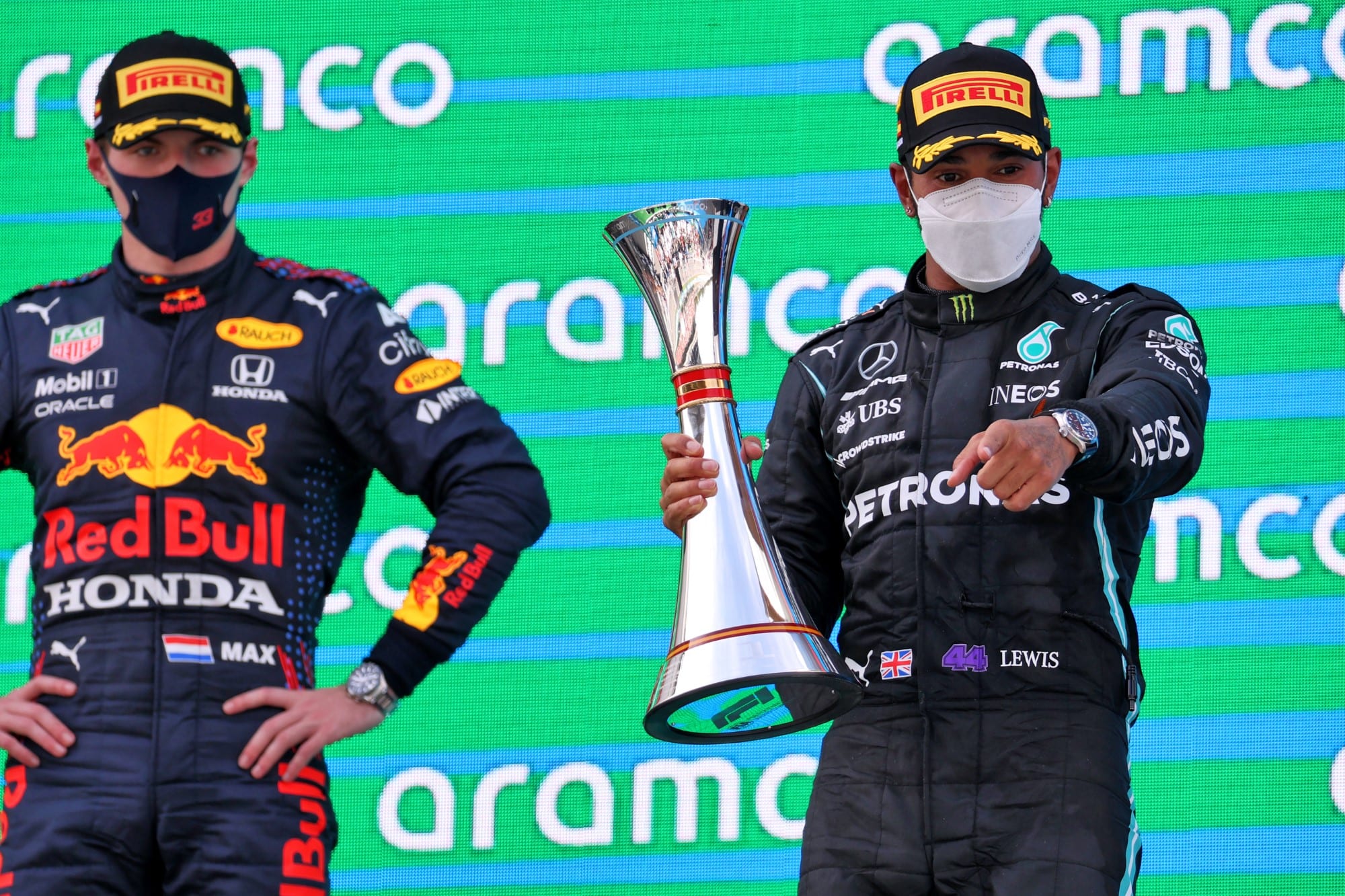 Lewis Hamilton (Mercedes) GP da Espanha F1 2021