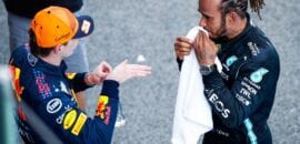 Lewis Hamilton e Max Verstappen - GP da Espanha F1 2021