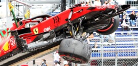 Leclerc tem histórico de acidentes e má sorte no GP de Mônaco