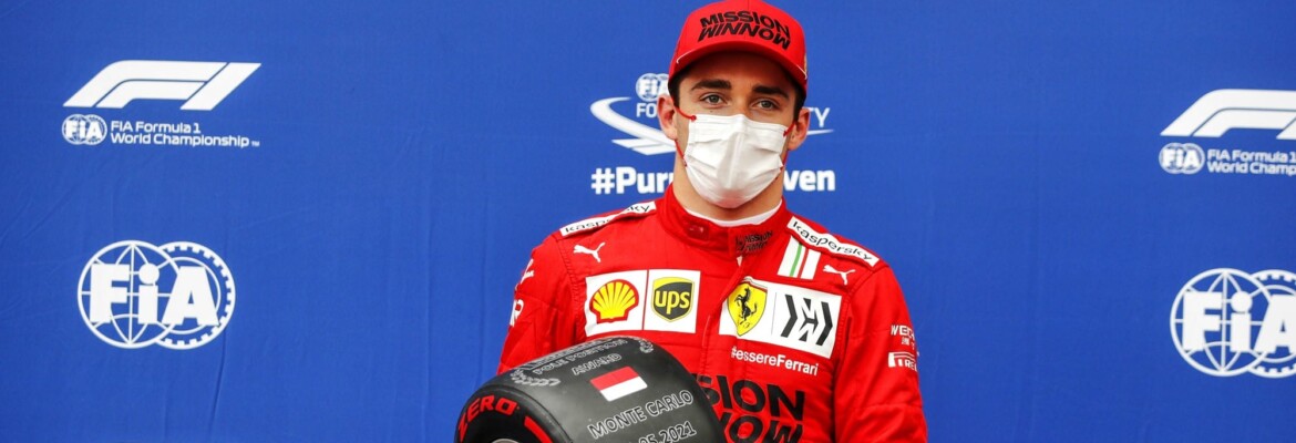 Charles Leclerc/ Pole (Ferrari) GP de Mônaco F1 2021