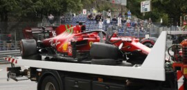 Leclerc perdeu 40 pontos em duas corrida e lhe custou a quarta posição entre os pilotos