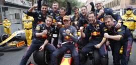 Galeria: as imagens da vitória de Verstappen no GP de Mônaco de F1