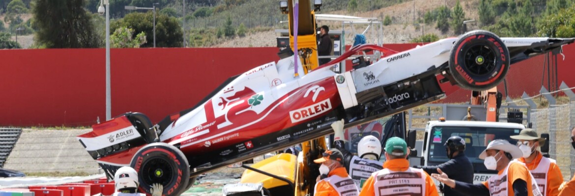 Raikkonen explica seu toque em Giovinazzi no GP de Portugal de F1